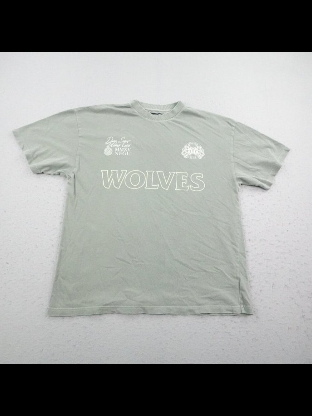 Darc Sport Shirt Mens Large Green Wolves Club Limited Edition Athletic Workout